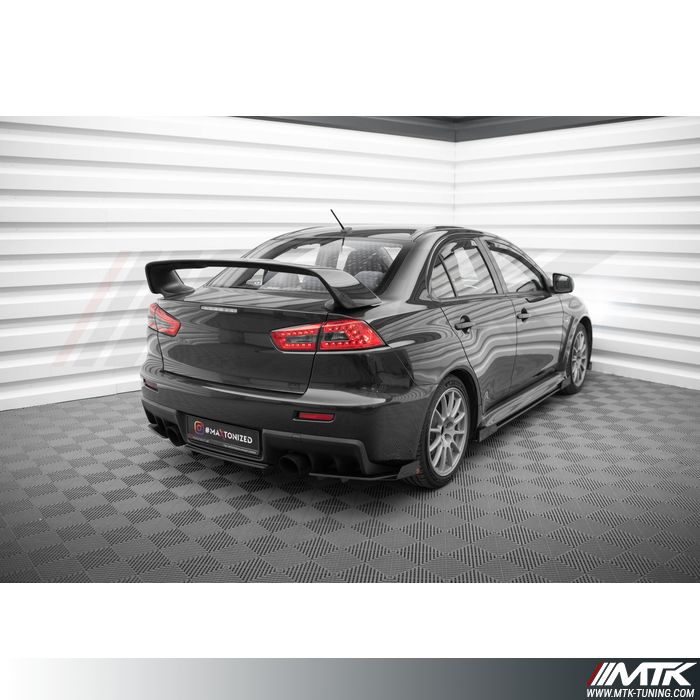 Diffuseur central Maxton Street Pro Mitsubishi Lancer Evo X 2007 - 2015